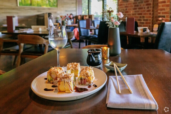 There are several house specials to choose from at Fuji Sushi Bar & Grill in Hobcaw Plantation.