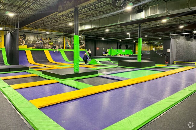 Chapel Hill’s Get Air Trampoline Park is the perfect indoor escape on a rainy day.