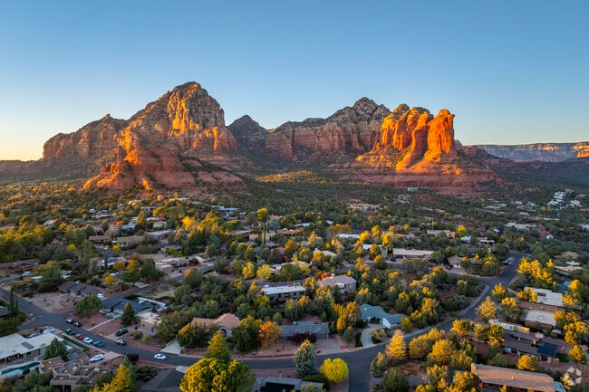Life in Oak Creek Canyon means waking up to a picturesque setting every day.