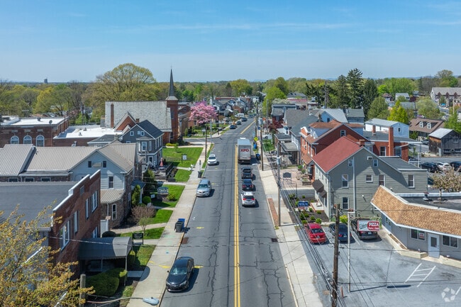 Market Street in Camp Hill is well loved for its walkable shops and restaurants.