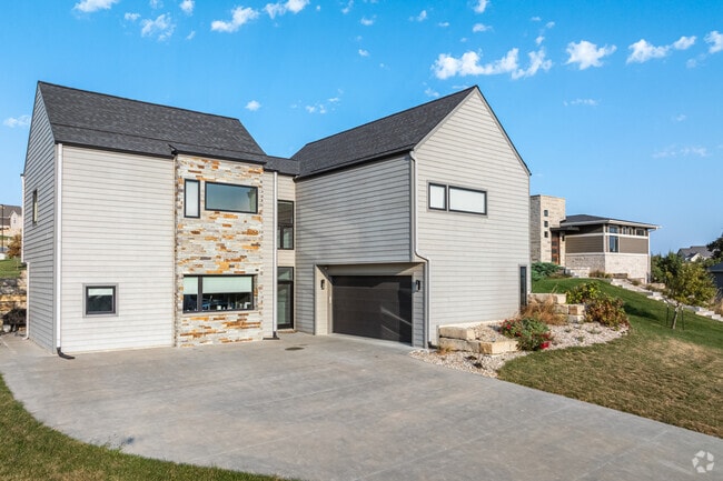 Not every home in Grand Mere comes with a big lot, there are options for less land & yard work.