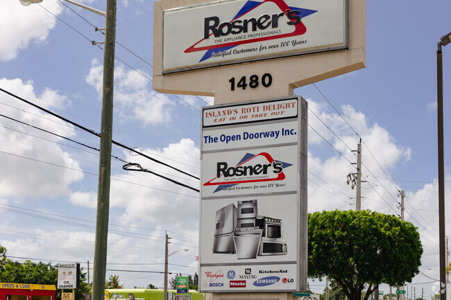 The Open Doorway is located in the Rosner shopping center.