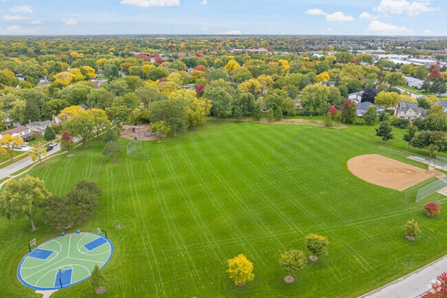 Expansive grass fields at Will-O-Way Park are perfect for a soccer match.