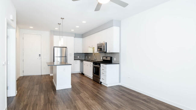 Living Room with Hard Surface Flooring