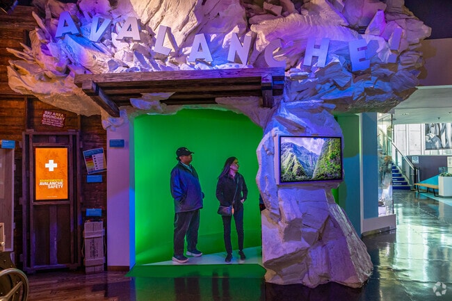 Interact with art exhibits at Alf Engen Ski Museum near the Colony at White Pine Canyon.