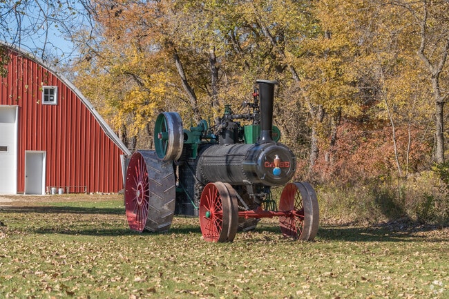 Vintage tractor recalls Kirkland’s farming heritage.