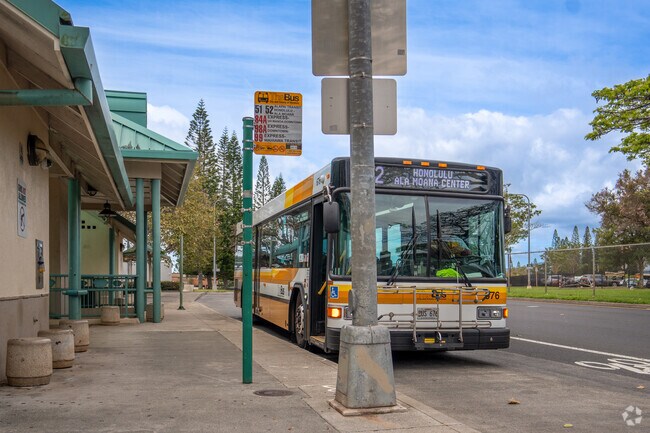 The Bus conveniently runs throughout central Oahu.