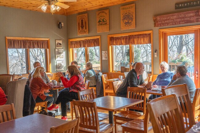 Mocha Moment is a cozy café known for its artisan coffee and baked goods.