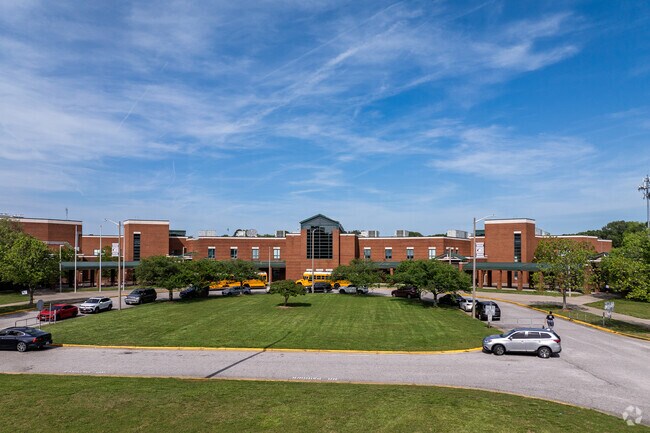 Heritage High School, zoned for Newsome Park, includes the Governor’s STEM Academy.