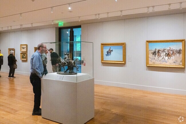 The Clark Institute in Williamstown has a variety of artworks on display in several galleries.