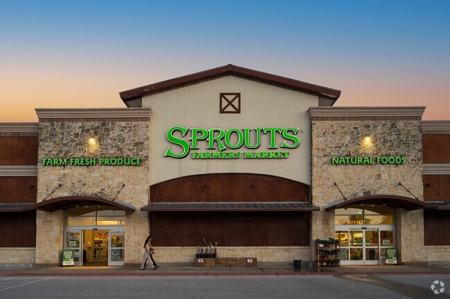 Sprouts Farmers Market offers fresh produce close to Ranch at Cypress Creek.