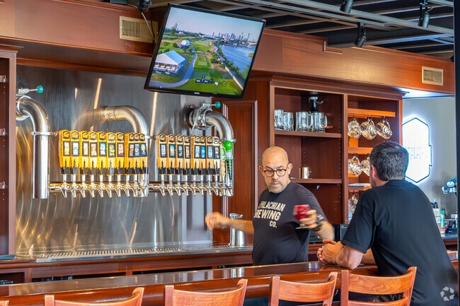 Appalachian Brewing Company opened in 2014 with a 26,000-sq-ft taproom in Silver Spring.