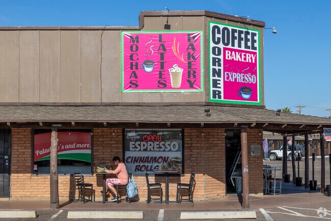Downtown Apache Junction will remind you of an old western downtown area.