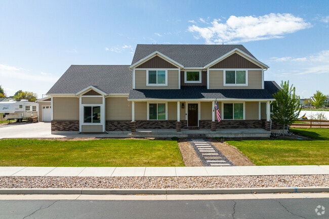 A typical family home in Hooper is a spacious and comfortable dwelling, with a well-maintained lawn and landscaping