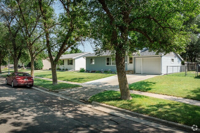 Most homes in Berger sit on longer lots and often have modest size garages.