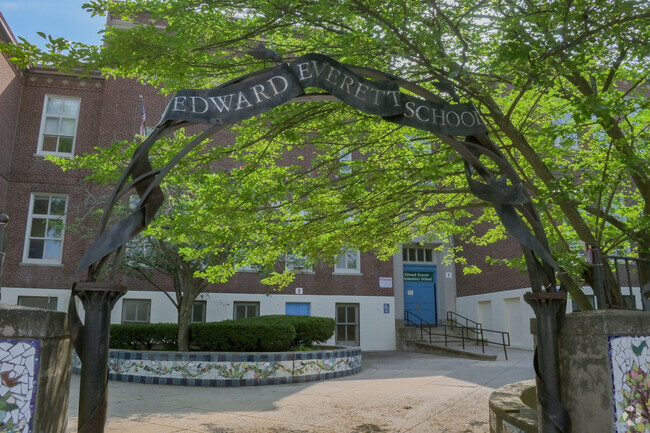Everett Elementary School has been educating the local children for over 100 years.