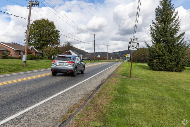 Residents in the Limestone neighborhood are car dependent and can take Rt 654 to get around.