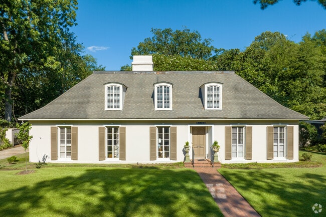 Mansard-style homes are a striking hallmark of Brentwood, adding unique charm and character to the neighborhood.