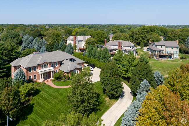 Linden Park is a gorgeous wooded suburban community full of large, impressive homes.