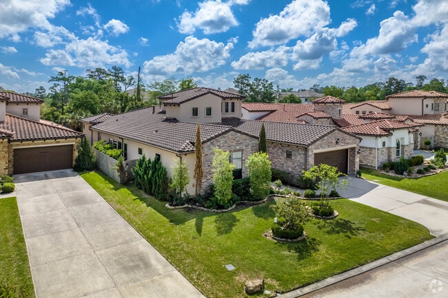 Large Mediterranean-style homes are a very popular home style in the Shenandoah neighborhood.