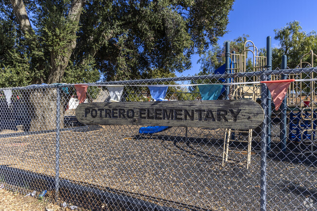 The Potrero Elementary School in Potrero.