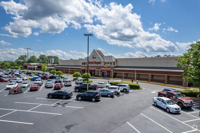 You can find discounted grocery products at Lovejoy's Food Depot.
