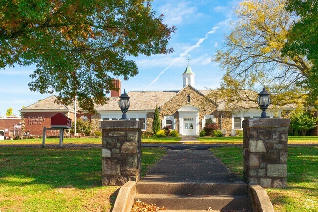 Holland Township Elementary School serves students until eighth grade.