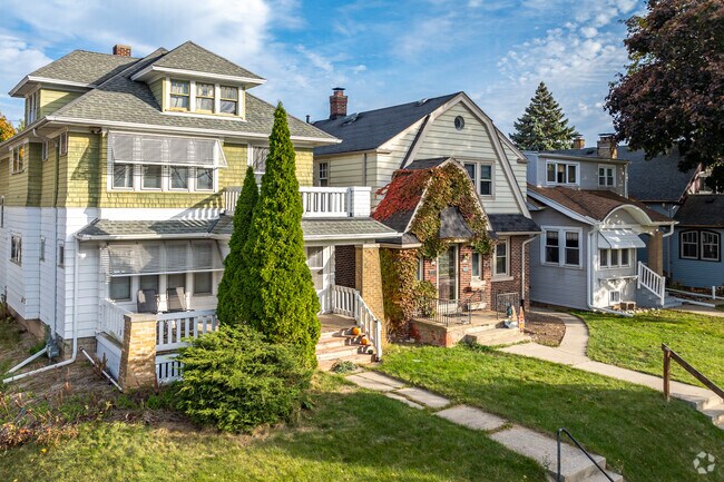 There are various and unique architectural styles throughout Fairview Park.