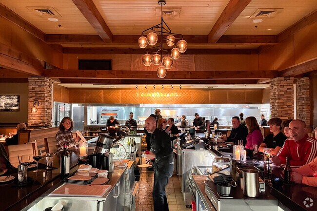 Stoney River Steak House offers a lively and welcoming atmosphere.