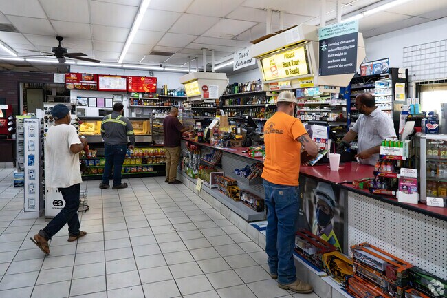 Town and Country Market in Tipton doubles as a convenience store and burger joint.