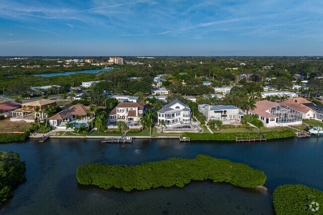 Coral Cove is built on the shore of Roberts Bay allowing for waterfront homes and boat access.