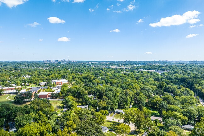 Webster Groves is located just over five miles outside the city of St. Louis.