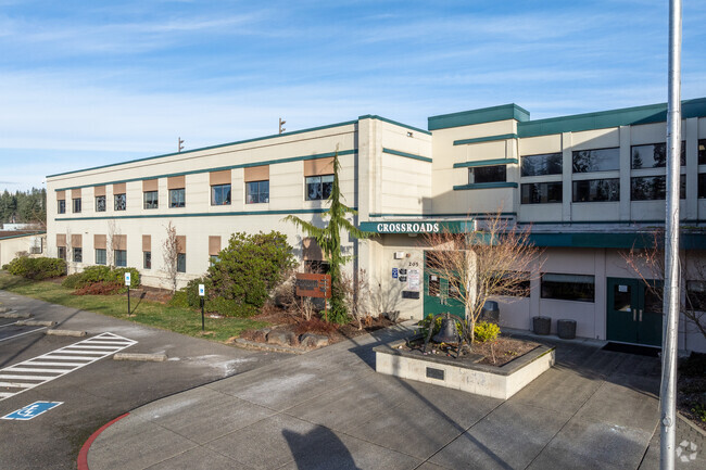 Crossroads Alternative High School entrance.