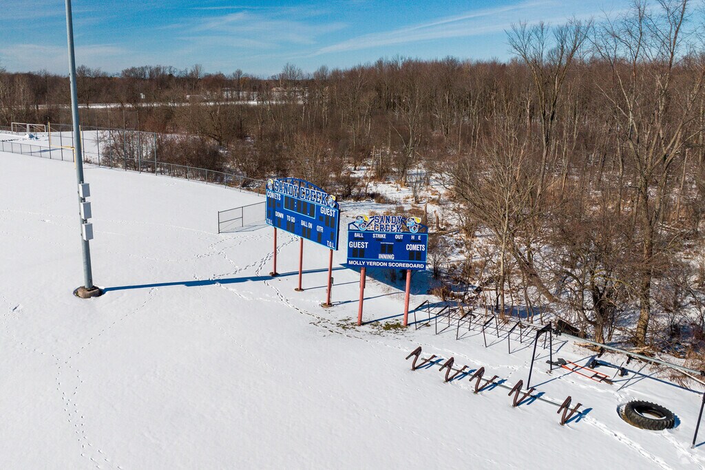 Sandy Creek High School in Sandy Creek is home to the Comets.