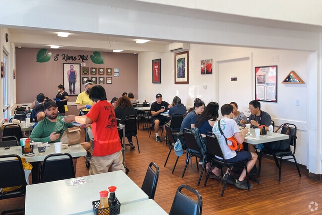 Helena's Hawaiian Food is a local favorite for traditional dishes in Liliha-Kapālama.