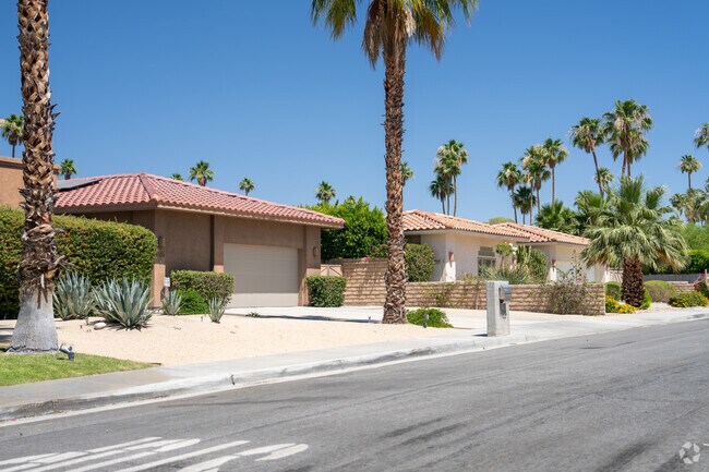 A row of Spanish inspired homes in the community of El Mirador.