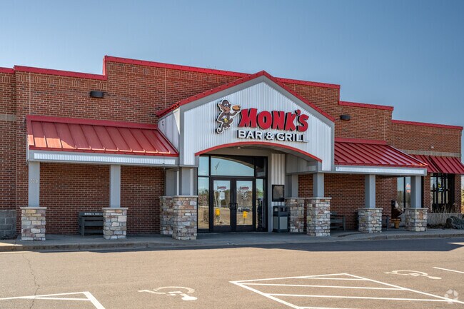 Monk's Bar & Grill is just across the highway from Otter Creek.