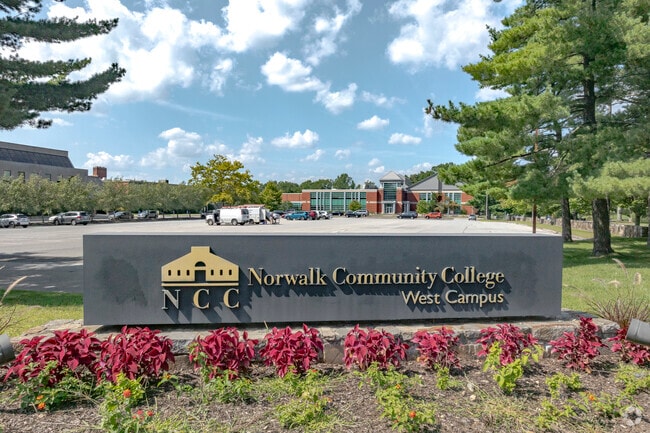 Norwalk Community College is located in the heart of residential West Norwalk.