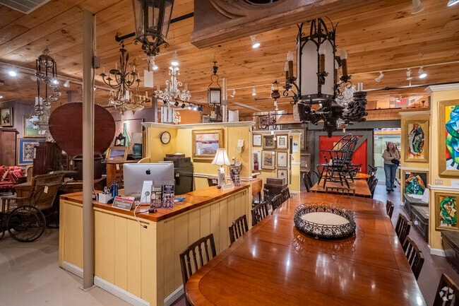 Antique shops in Milford feature vintage finds and local history.
