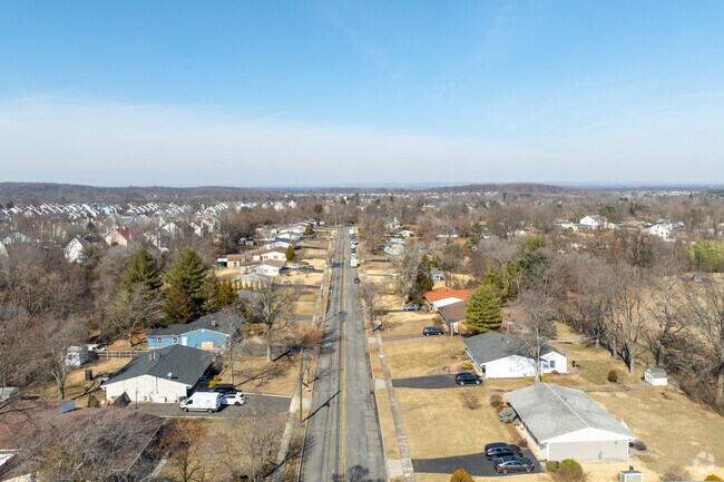 Kendall Park residents enjoy wide streets with sidewalks for families to enjoy.