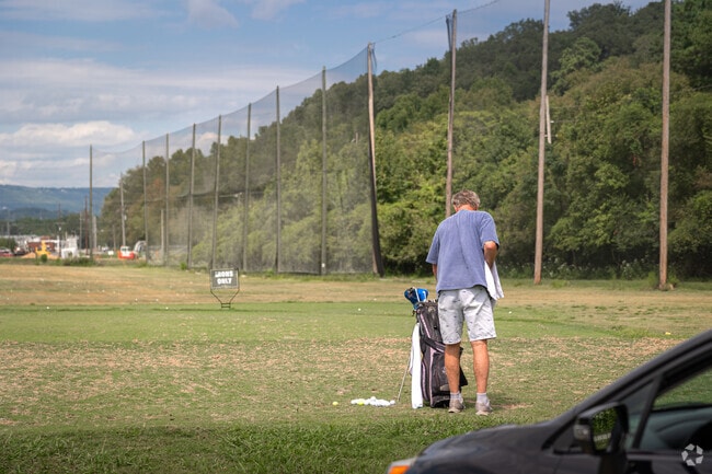 Work on your long drive at Moccasin Bend Golf Course.