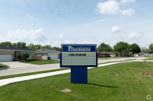 Friendship Junior High School is the home of the Firebirds.