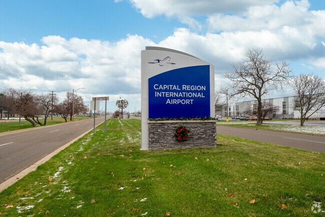 Foster is close to Lansing's Capital Region International Airport.