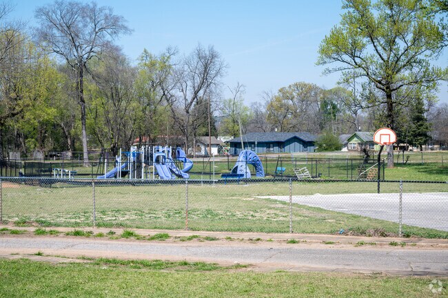 The Play ground at Inglenook Elementary School.