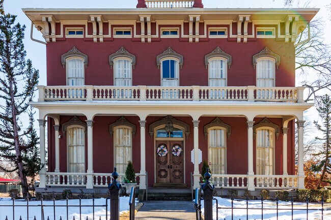 Fort Smith has many Victorian and Queen Ann homes in the historical district.