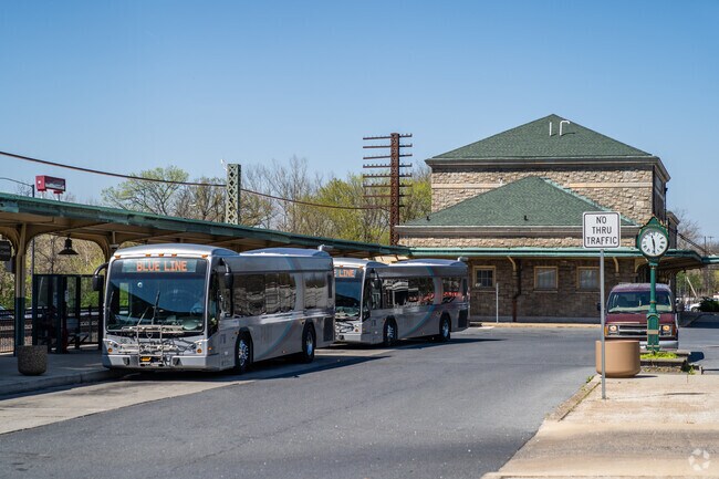 Pottstown ResidentsCan Catch PART Busses at Hanover St Bus Stop