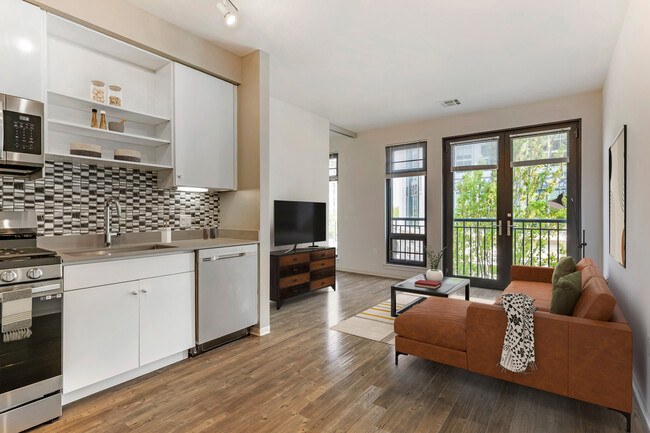 Renovated Package I kitchen and living room