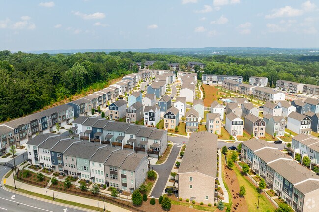Dense housing developments highlights how Monroe Heights is becoing a hotspot for compact yet comfortable living in a suburban-like setting.