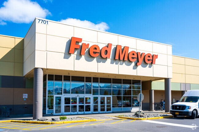 Fred Meyer is a convenient option for groceries in Northeast Anchorage.