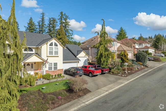 Many large homes on the hillside in North Auburn sit on quiet residential streets.